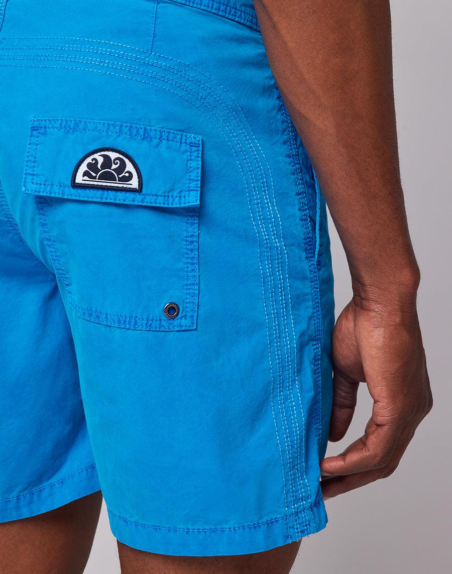 Sundek walkshort in cotone popeline M233WKPP900-00100 Nuovo