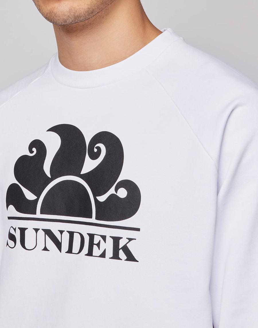 Sundek felpa a girocollo con logo M138JHF7700-00604 Vendita
