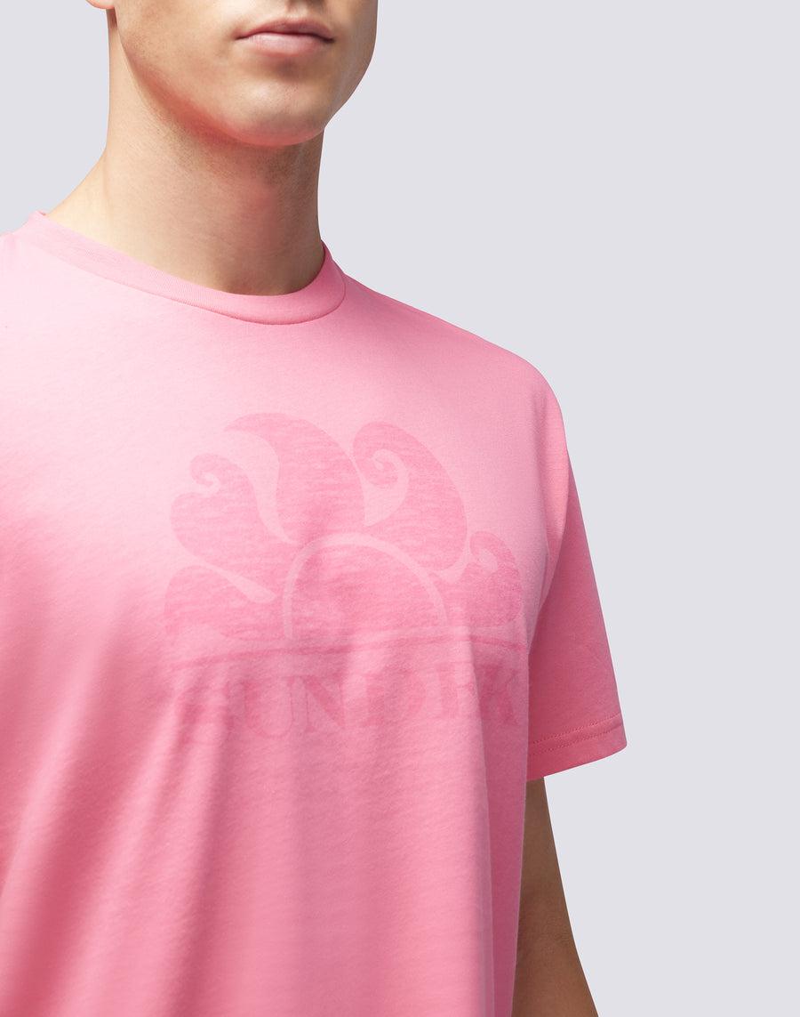Sundek T-SHIRT MANICHE CORTE CON LOGO m021tej78ot-94800 Soddisfazione Garantita