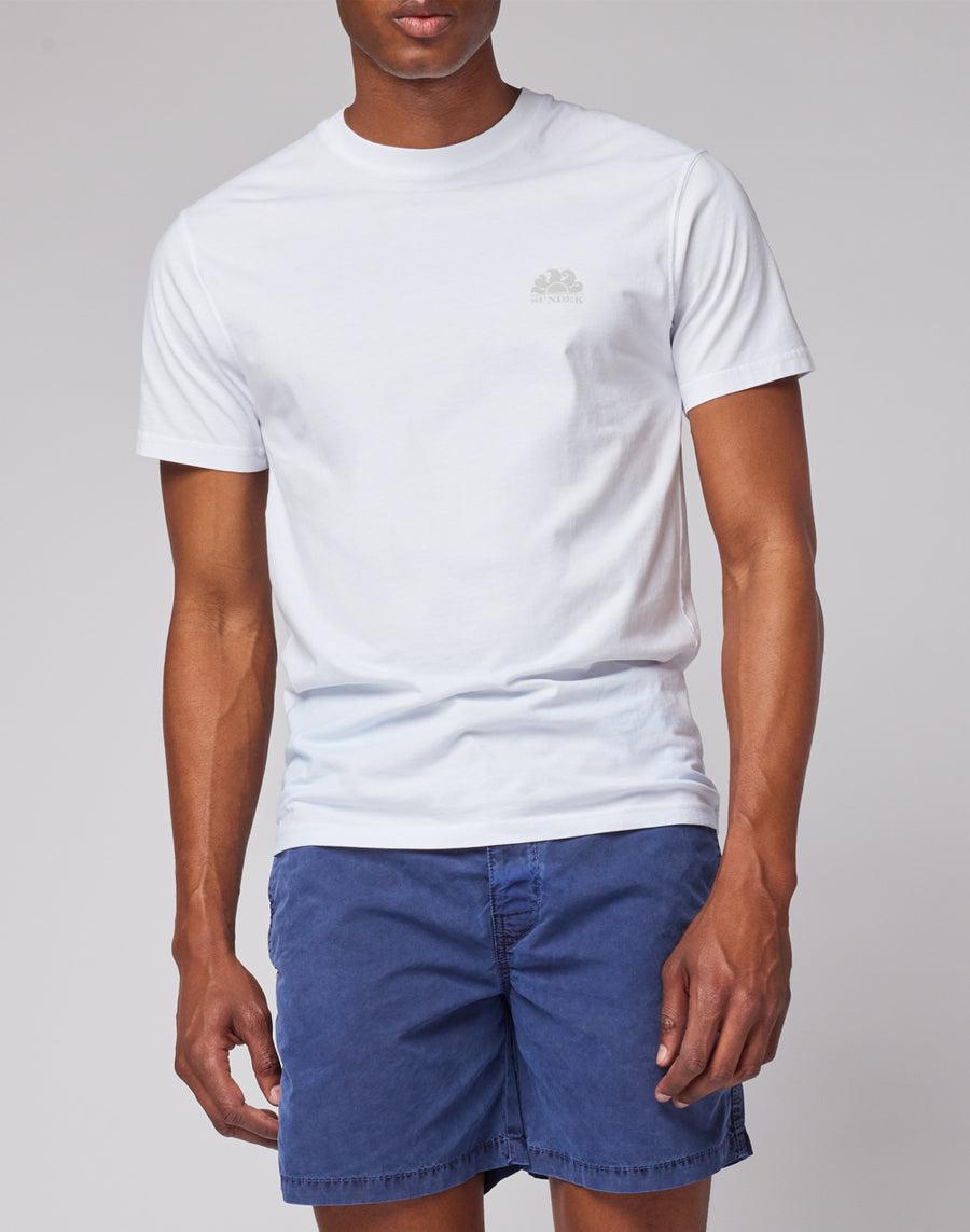 Sundek walkshort in cotone popeline M233WKPP900-00700 Qualità Garantita