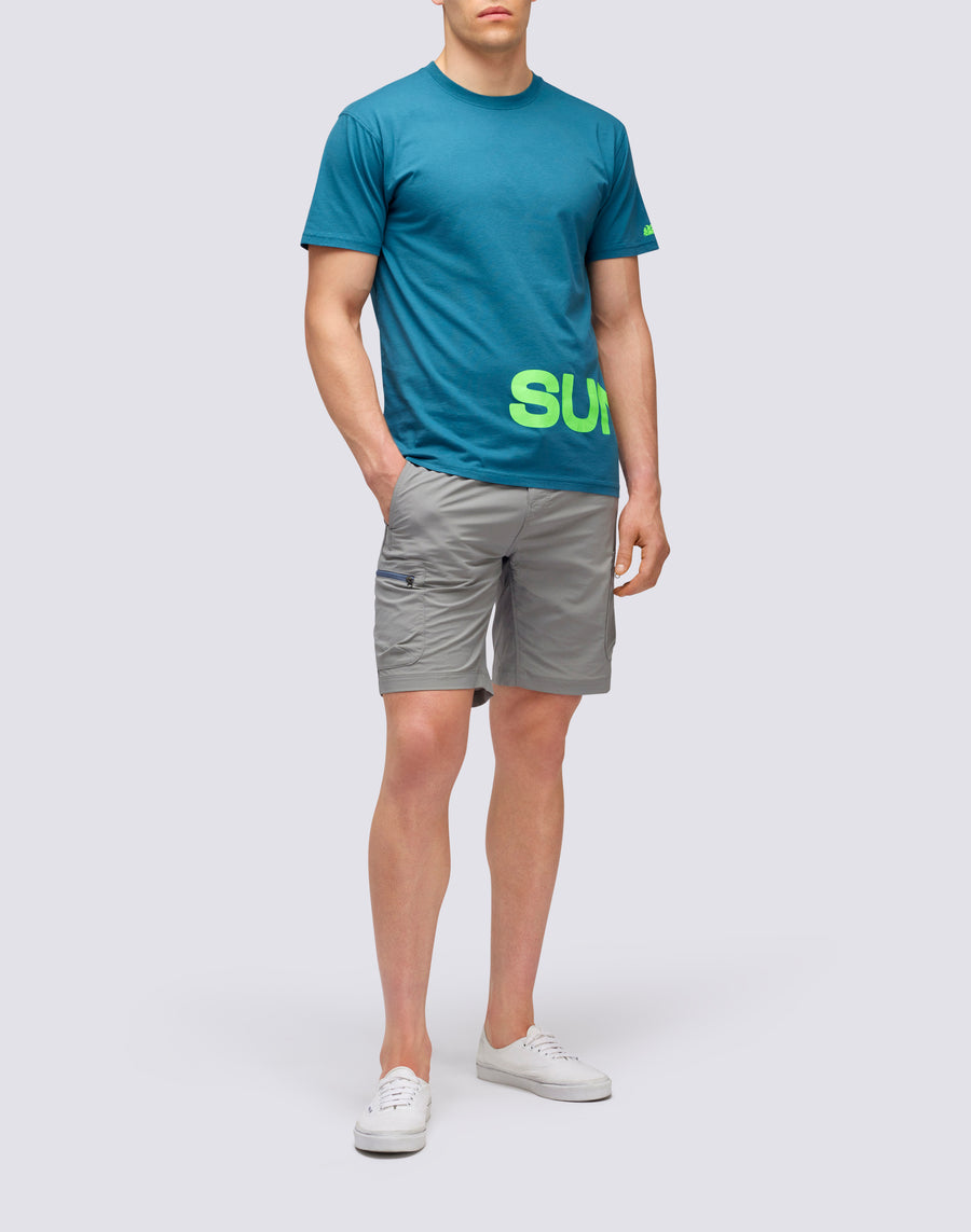 Sundek T-SHIRT LOGO BIG m608tej7800-a3401 Promozione Limitata