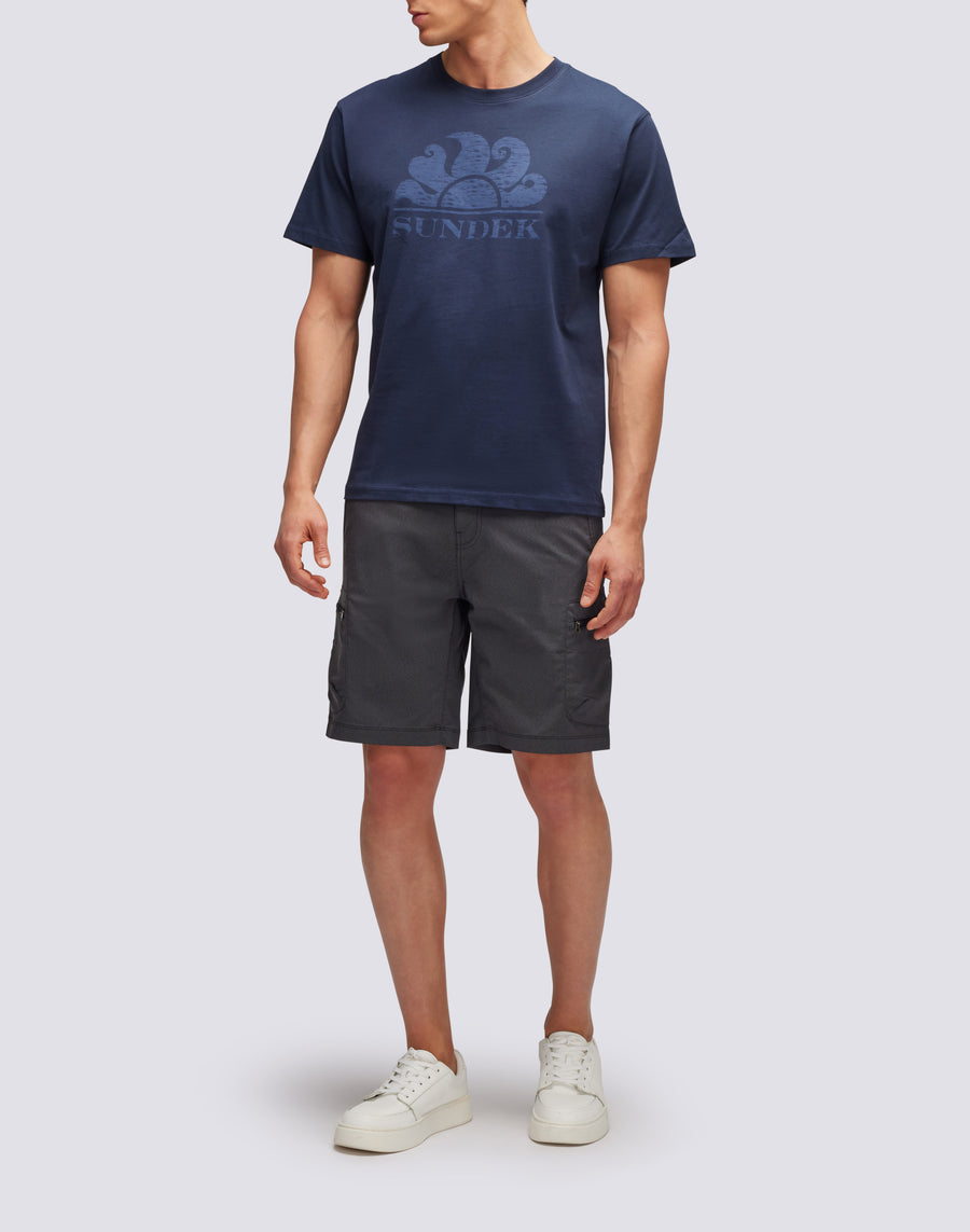Sundek shorts cargo in tessuto quick dry M169WKP8700-00402 Offerta