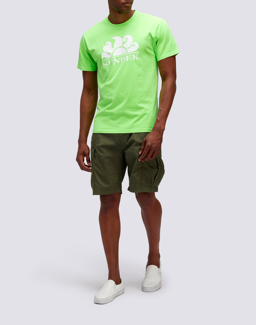 Sundek T-SHIRT LOGO PRINT m021tej78tc-24801 Vendita