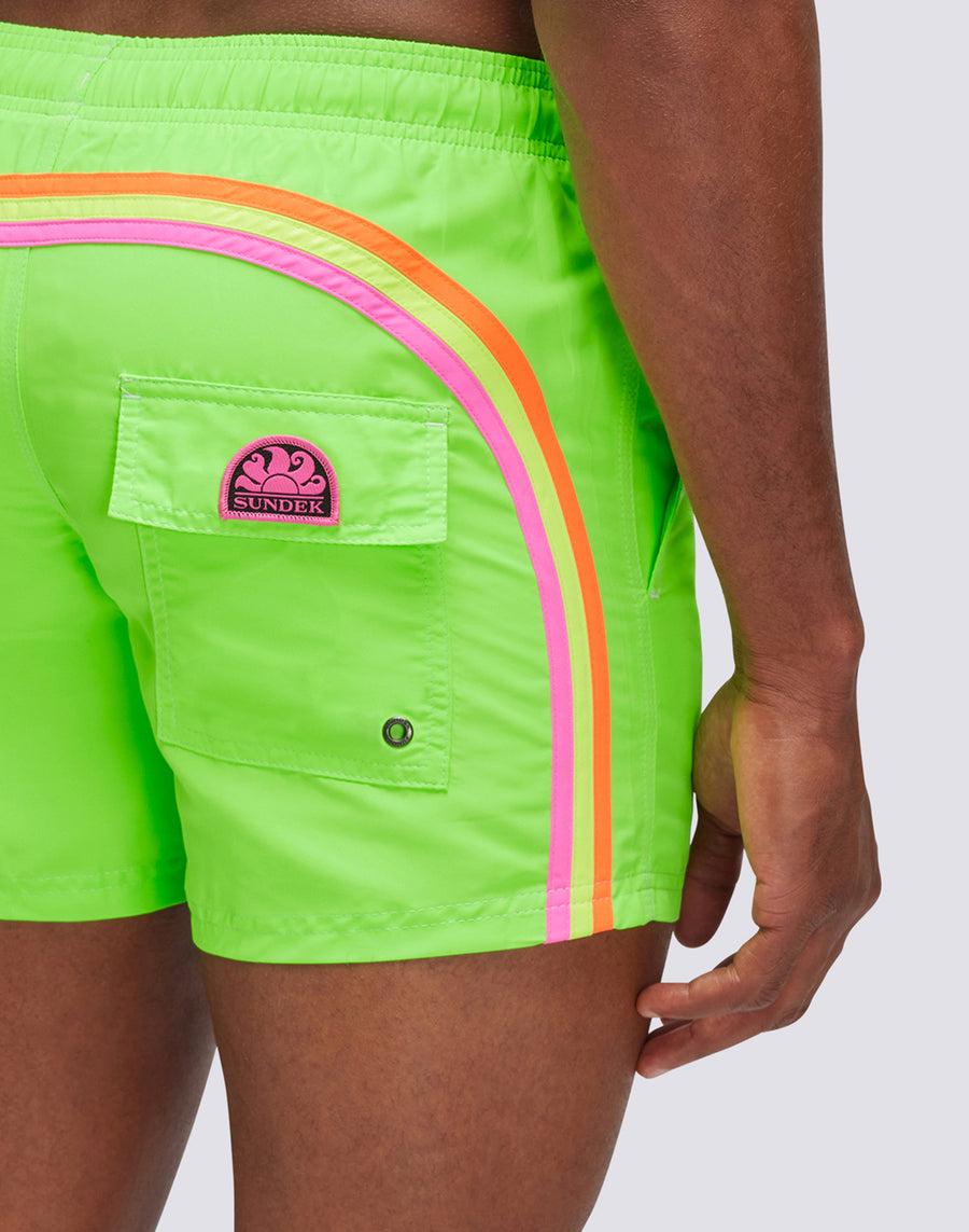 Sundek costume da bagno uomo fluo m504bdta100-24814 Ultimo giorno
