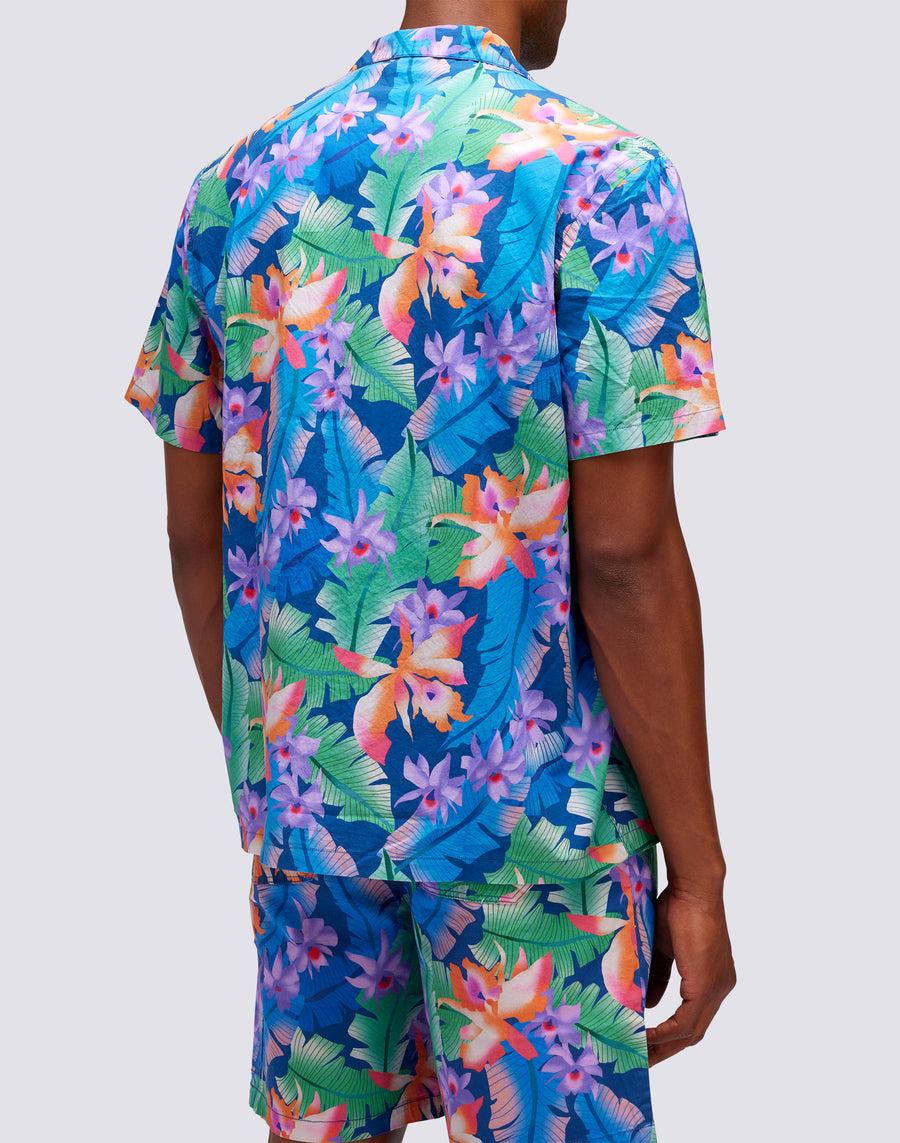 Sundek CAMICIA CON STAMPA FLOREALE ALL OVER m817shmu100-007o8 Limitato a 3 giorni