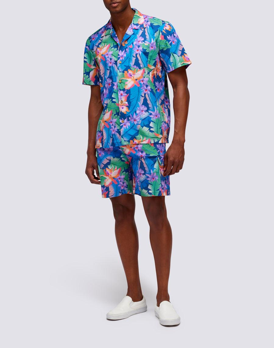 Sundek CAMICIA CON STAMPA FLOREALE ALL OVER m817shmu100-007o8 Limitato a 3 giorni
