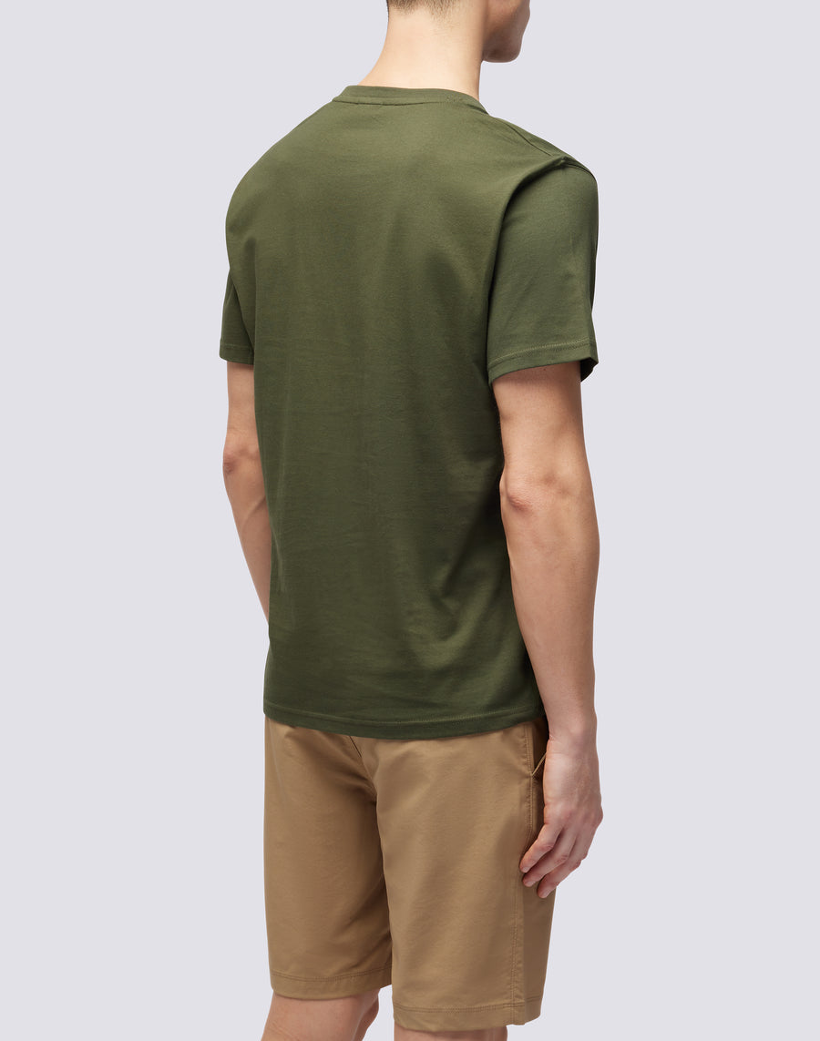 Sundek T-SHIRT GIROCOLLO CON STAMPA LOGO m021tej7800-30204 In vendita