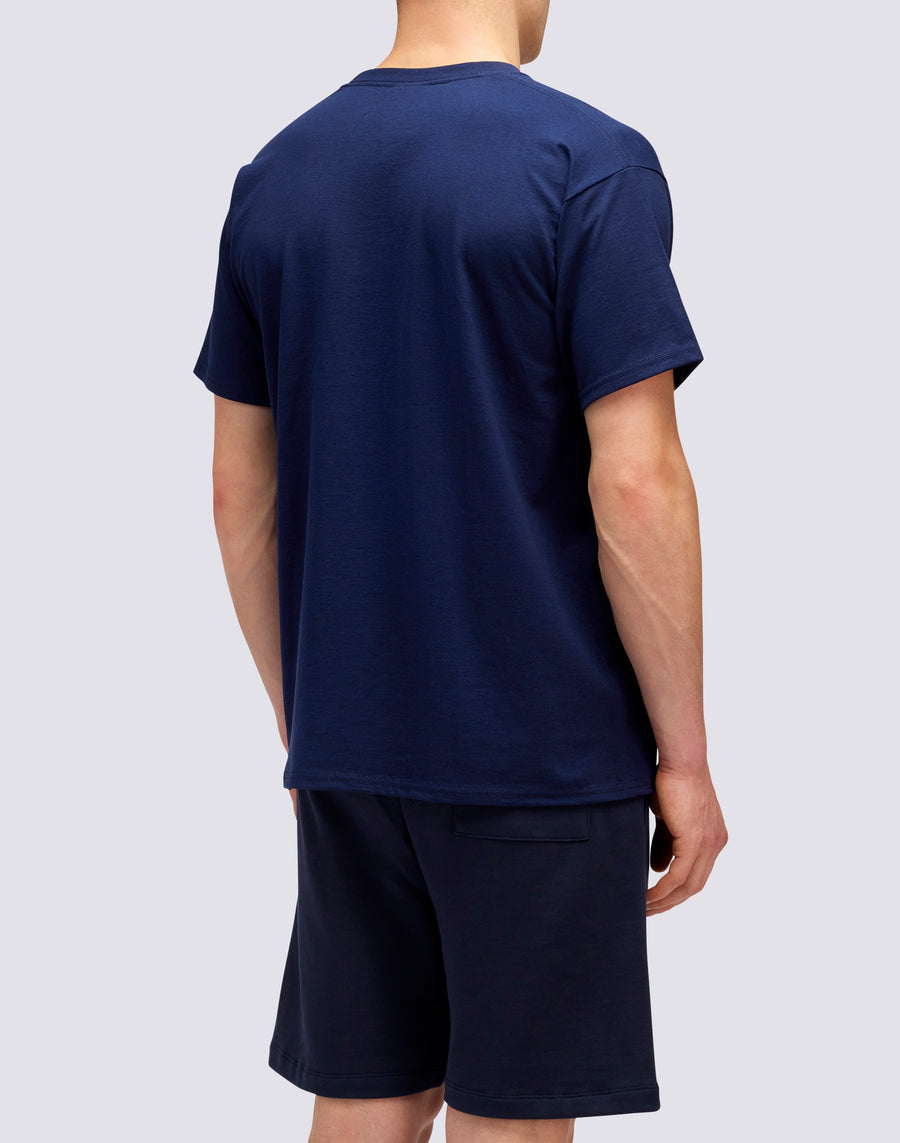 Sundek T-SHIRT HERITAGE PATCH m643tejy300-00700 Qualità Garantita