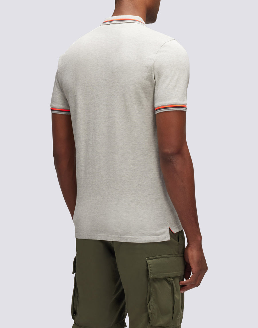 Sundek POLO BRICE IN COTONE PIQUET CON DETTAGLI TRICOLOR m779plj6500-02912 Fino Al -60%