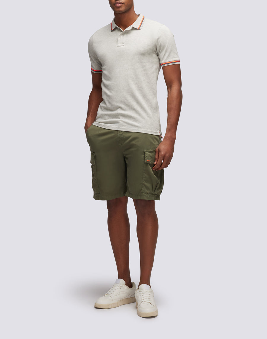 Sundek POLO BRICE IN COTONE PIQUET CON DETTAGLI TRICOLOR m779plj6500-02912 Fino Al -60%