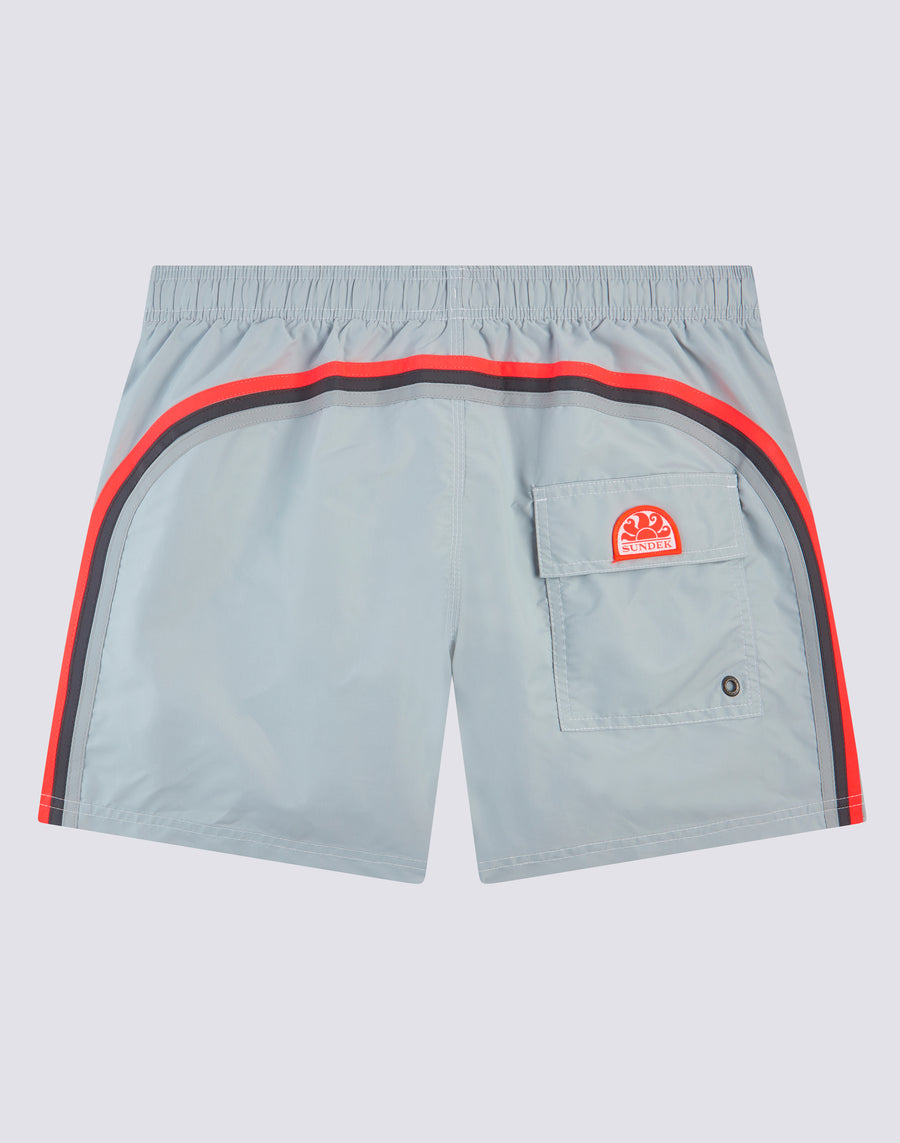 Sundek COSTUME DA BAGNO CORTO VITA ELASTICATA ICONIC TAFFETA m504bdta100-a1501 Shopping Online