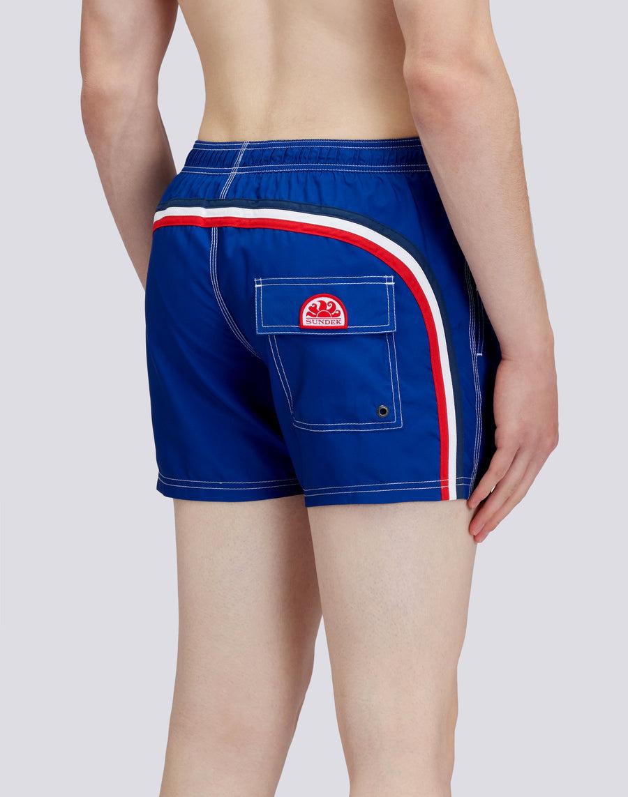 Sundek COSTUME DA BAGNO CORTO VITA ELASTICATA POLIESTERE RICICLATO REPREVE® BANDIERA AUSTRALIA M504BDRT3FG629FG Shopping online