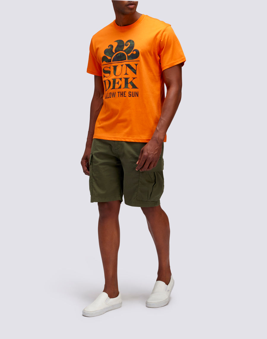Sundek T-SHIRT STAMPA CAMOU FOLLOW THE SUN m026tej7853-55000 Ultimi due giorni