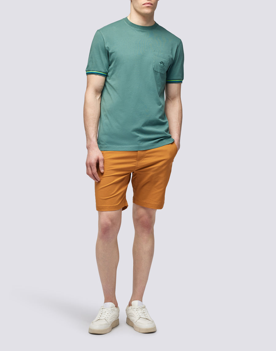 Sundek T-SHIRT FINN GIROCOLLO CON TASCHINO m775tej7800-a1601 Fino al 65% di sconto