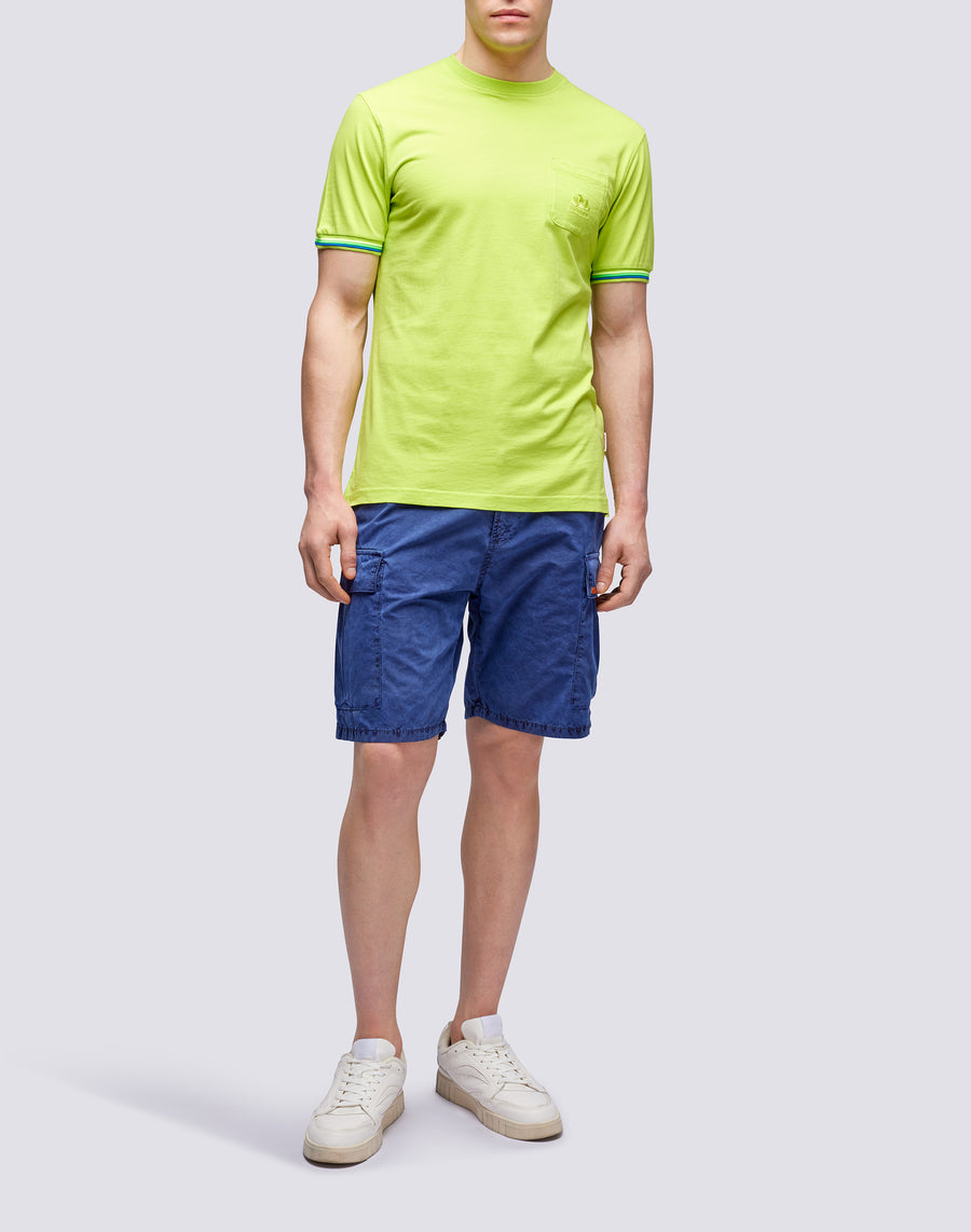 Sundek T-SHIRT FINN GIROCOLLO CON TASCHINO m775tej7800-69101 Only for today