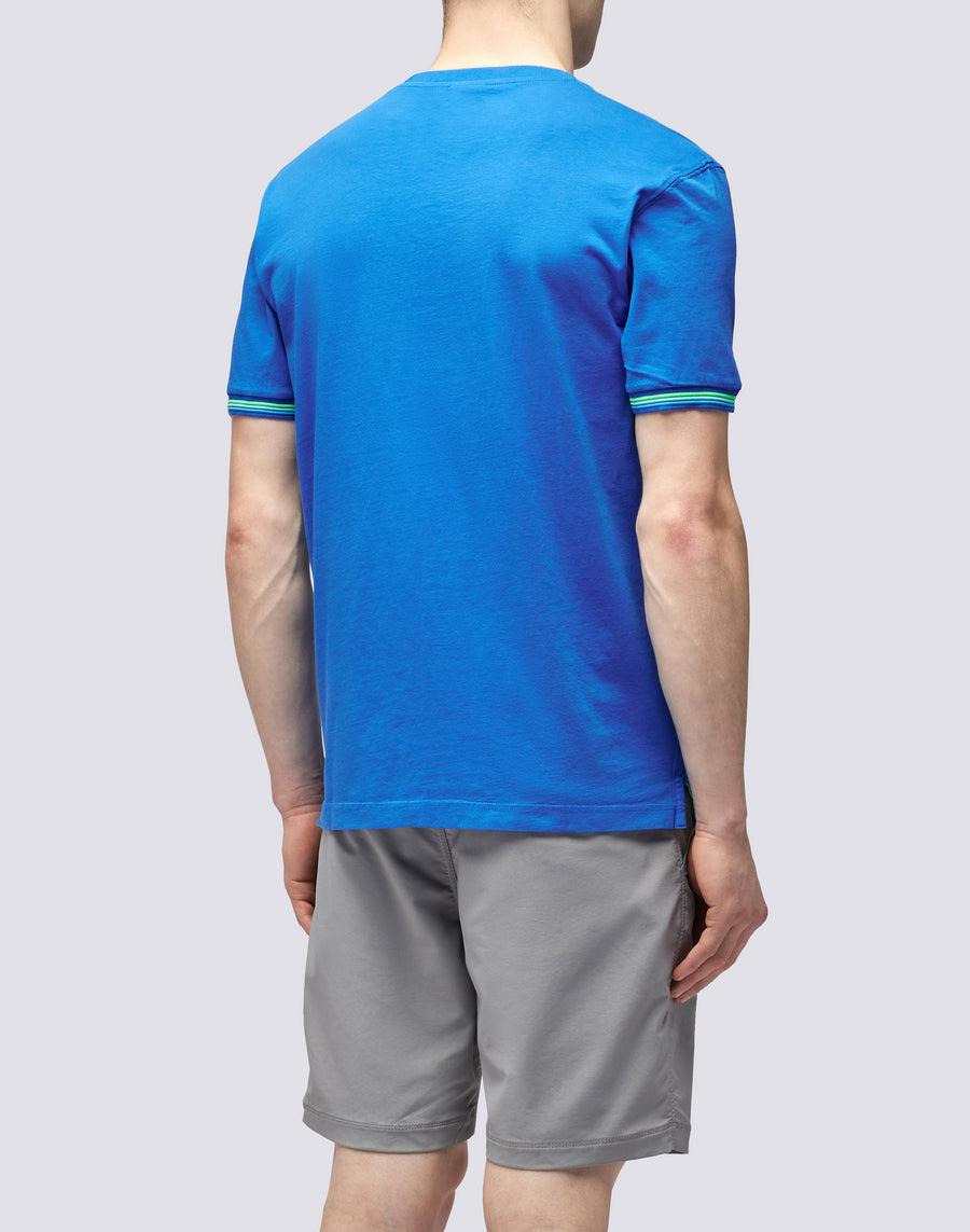 Sundek T-SHIRT FINN GIROCOLLO CON TASCHINO Super sconto