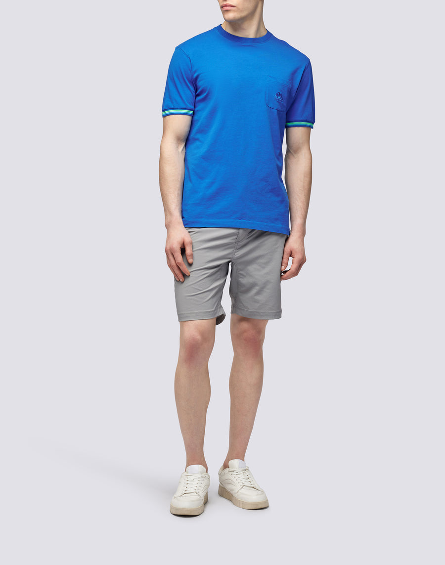 Sundek T-SHIRT FINN GIROCOLLO CON TASCHINO Super sconto