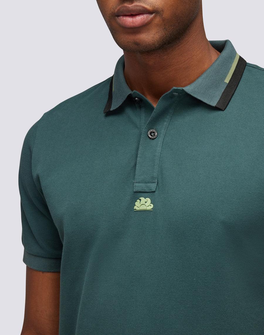 Sundek polo in cotone piquet combinato M997PLPQ500-86301 Officina