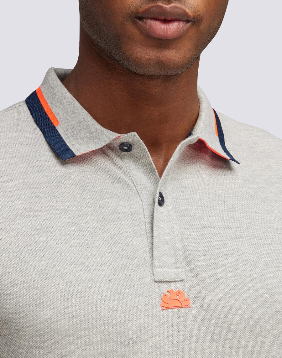 Sundek polo in cotone piquet combinato M997PLPQ500-02901 50% di sconto per tempo limitato