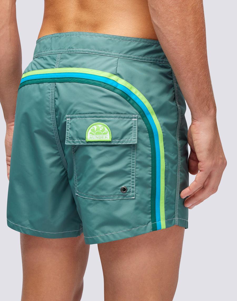 Sundek COSTUME DA BAGNO CORTO VITA FISSA ICONIC TAFFETA Affare Del Giorno