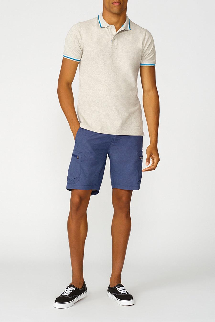 Sundek polo brice in cotone piquet con dettagli tricolor M779PLJ6500-02911 Offerte