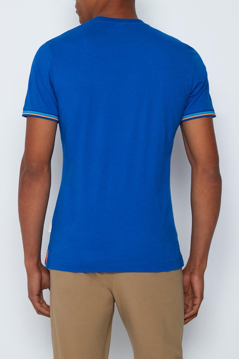 Sundek t-shirt finn girocollo con taschino M775TEJ7800-67502 Vendita Economica