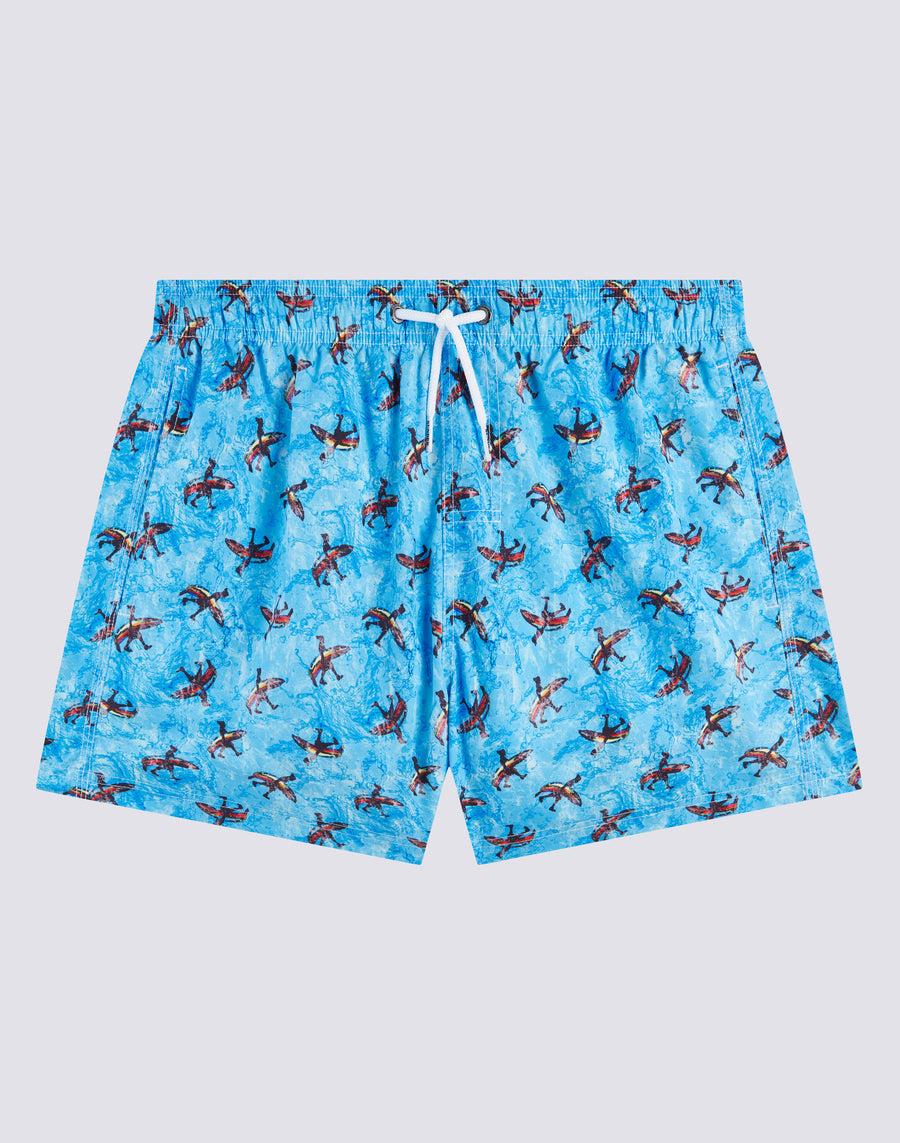 Sundek costume da bagno corto a vita elasticata microstampa banana surf m505bdrt3li-004li Offerta speciale