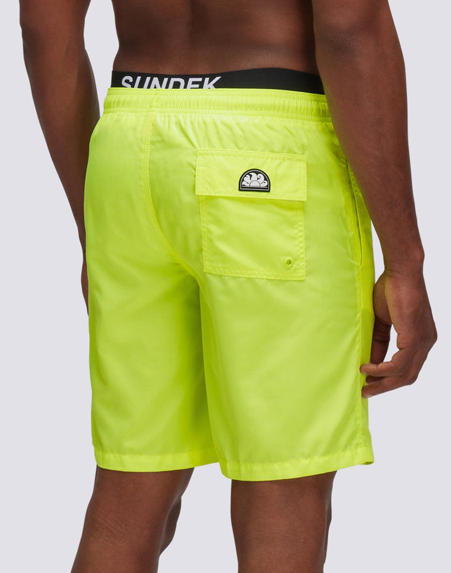 Sundek COSTUME DA BAGNO LUNGO VITA ELASTICATA CON ELASTICO LOGO LIGHT POLY m729bdp0300-23001 Cyber Monday