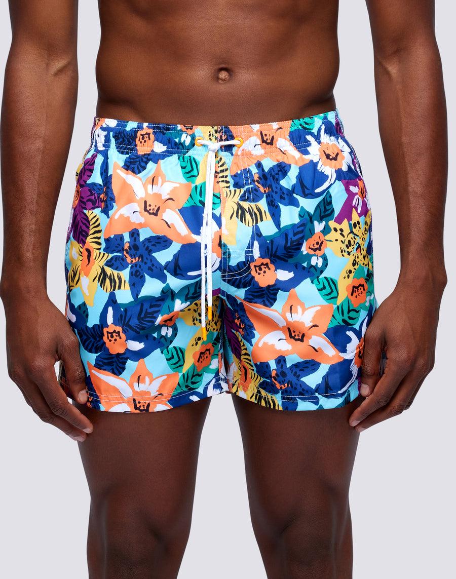 Sundek BOARDSHORT STAMPA NABIS BLOOM m504bdrt3nb-310nb Offerta per la Festa della Mamma