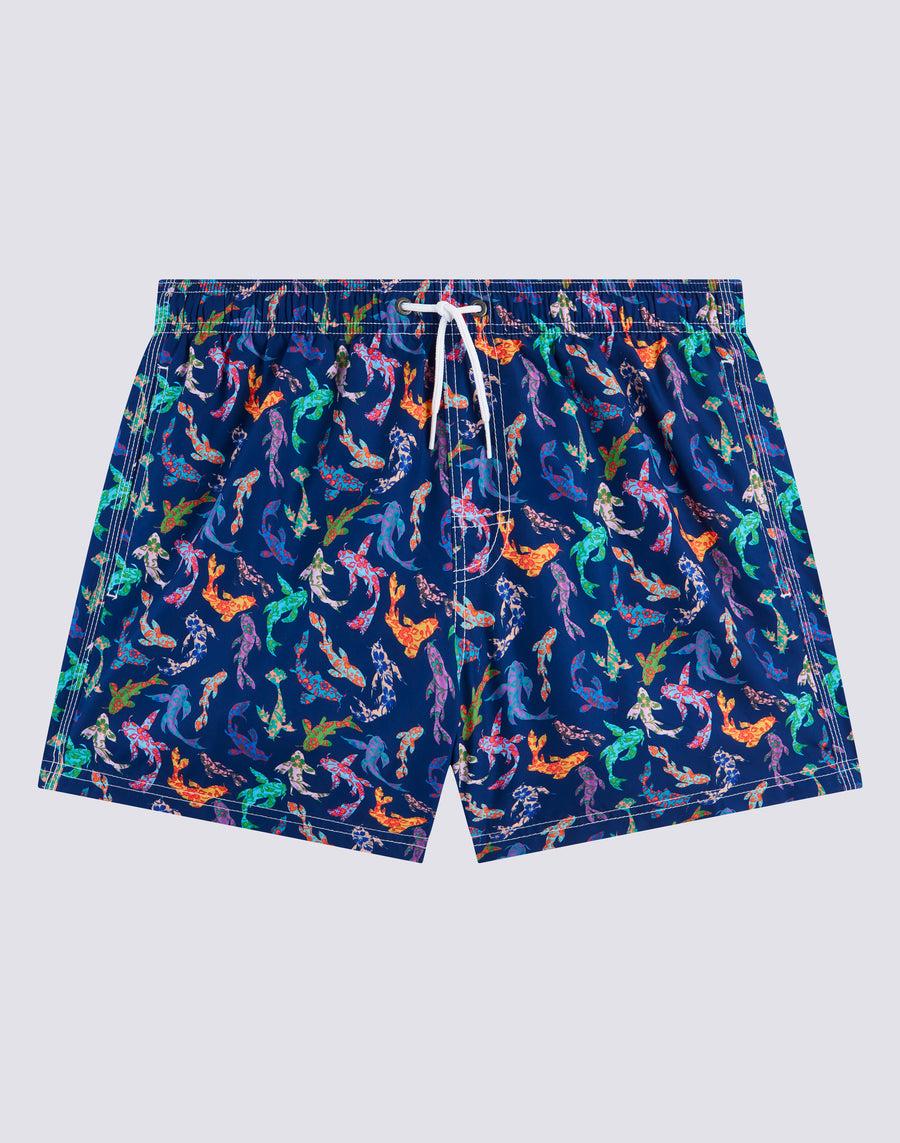 Sundek costume da bagno corto vita elasticata stampa koi pop repreve® m504bdrt3je-047je Latest fashion