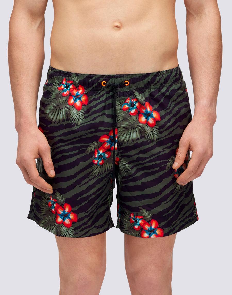 Sundek COSTUME STAMPA JUNGLE HIBI m505bdrt32h-a272h Grandi sconti
