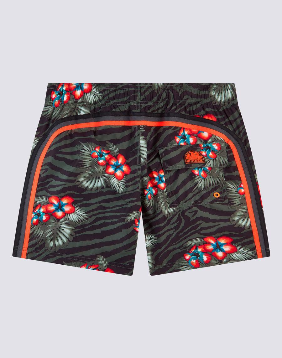 Sundek COSTUME STAMPA JUNGLE HIBI m505bdrt32h-a272h Grandi sconti