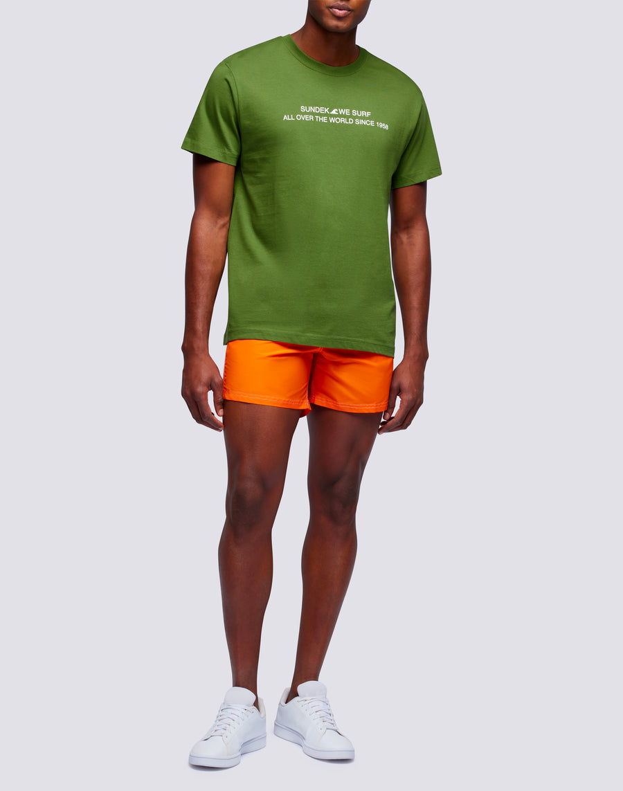 Sundek t-shirt uomo in cotone capsule flag m669tesj500-12700 Fino al 65% di sconto
