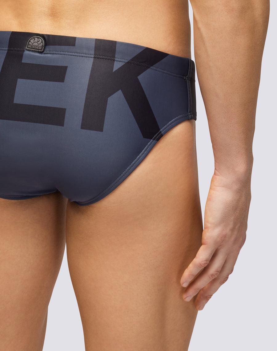 Sundek SLIP MARE CON LOGO m296ssl4100-00401 Officina