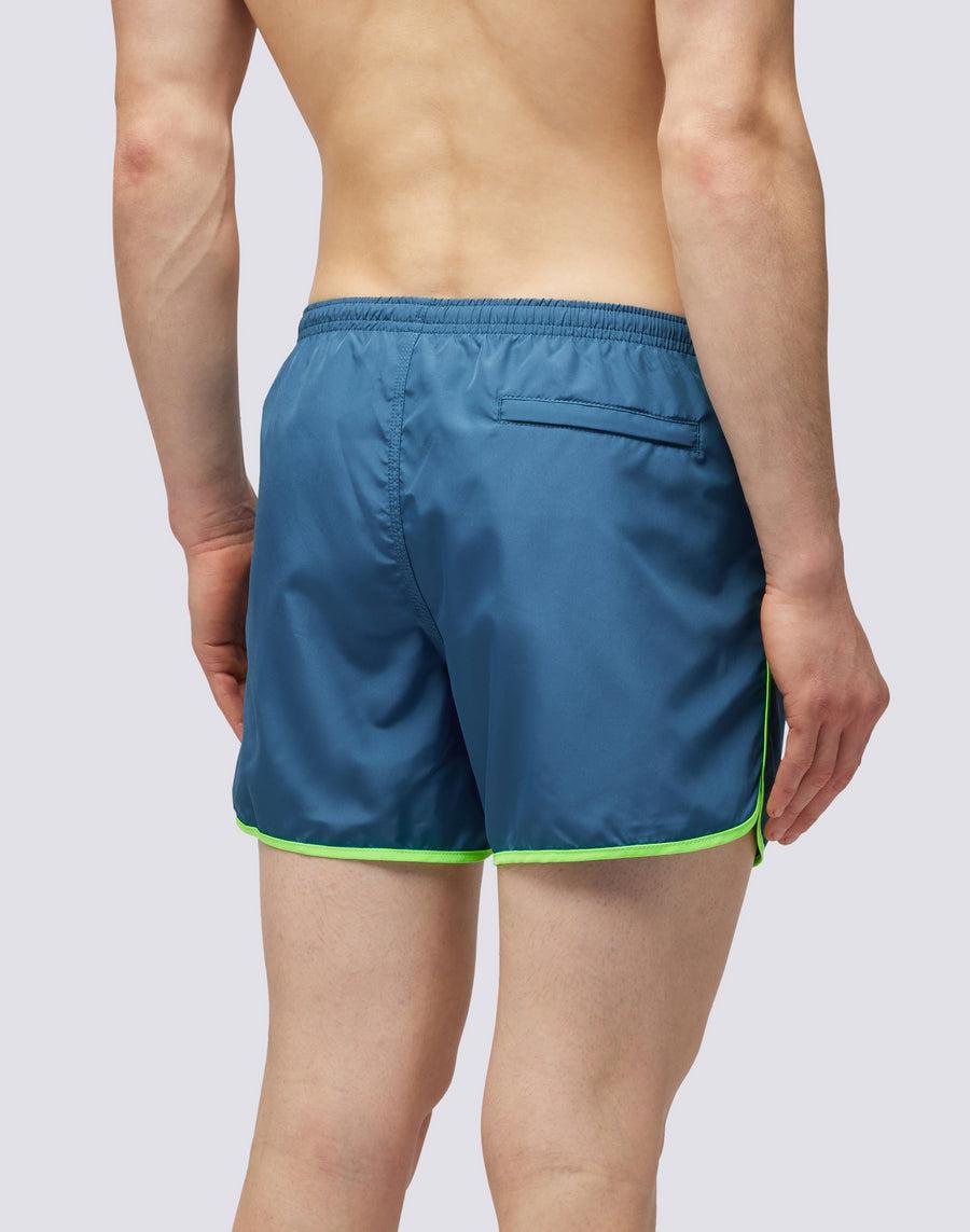 Sundek COSTUME DA BAGNO CORTO CON VITA ELASTICATA E SPACCHI LATERALI ROTONDI m680bdp0300-a3401 Shopping Online