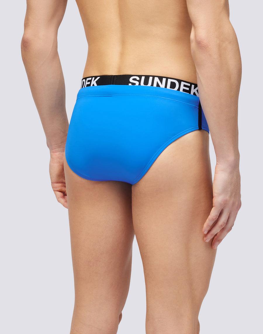 Sundek SLIP CON ELASTICO LOGO m309ssl3000-08901 Economico
