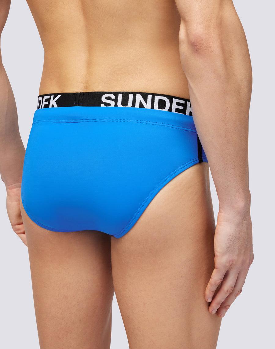 Sundek SLIP CON ELASTICO LOGO m309ssl3000-08901 Economico