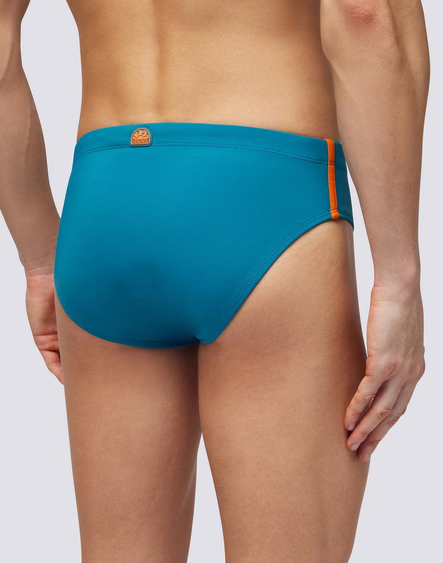 Sundek SLIP MARE MICHELANGELO TINTA UNITA m264ssl3000-01201 Offerta Giorno del Papà