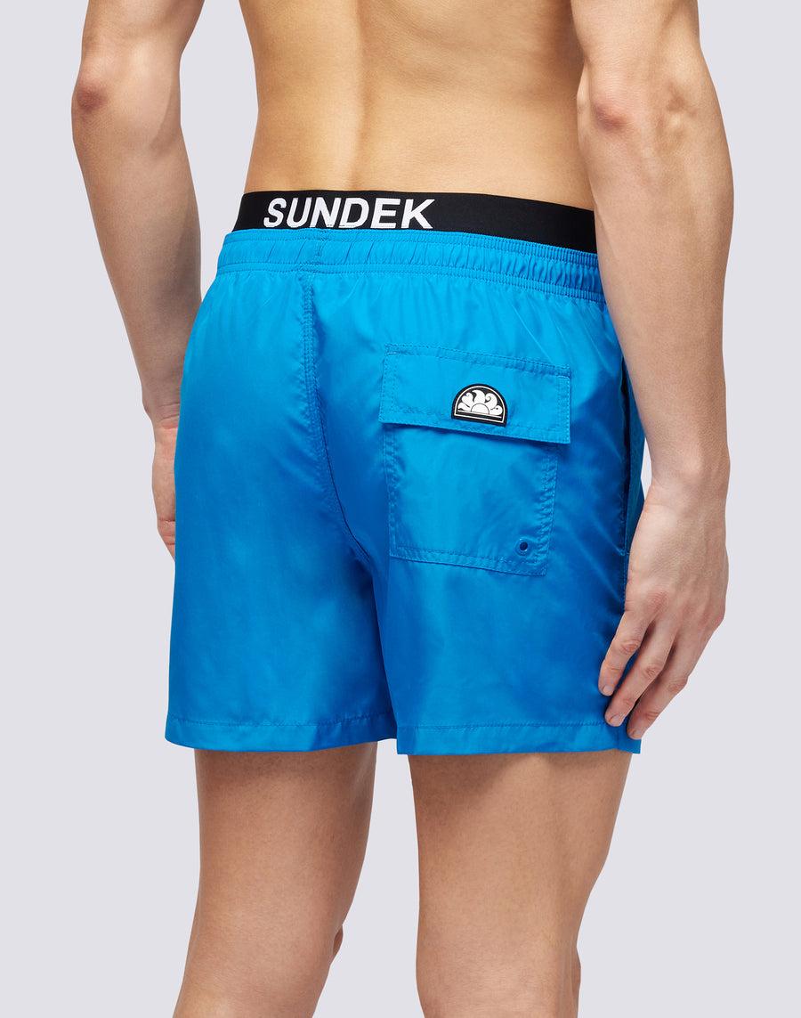 Sundek COSTUME DA BAGNO CORTO VITA ELASTICATA LIGHT POLY m721bdp0300-08901 Vendita calda