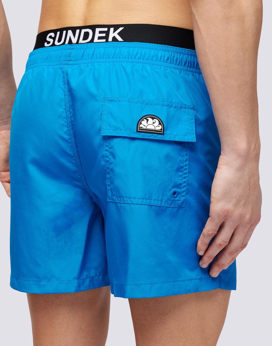 Sundek COSTUME DA BAGNO CORTO VITA ELASTICATA LIGHT POLY m721bdp0300-08901 Vendita calda