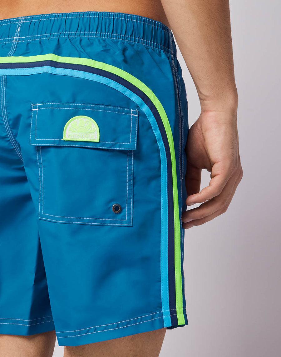 Sundek COSTUME DA BAGNO LUNGHEZZA MEDIA VITA ELASTICATA ICONIC TAFFETA Esporta salva