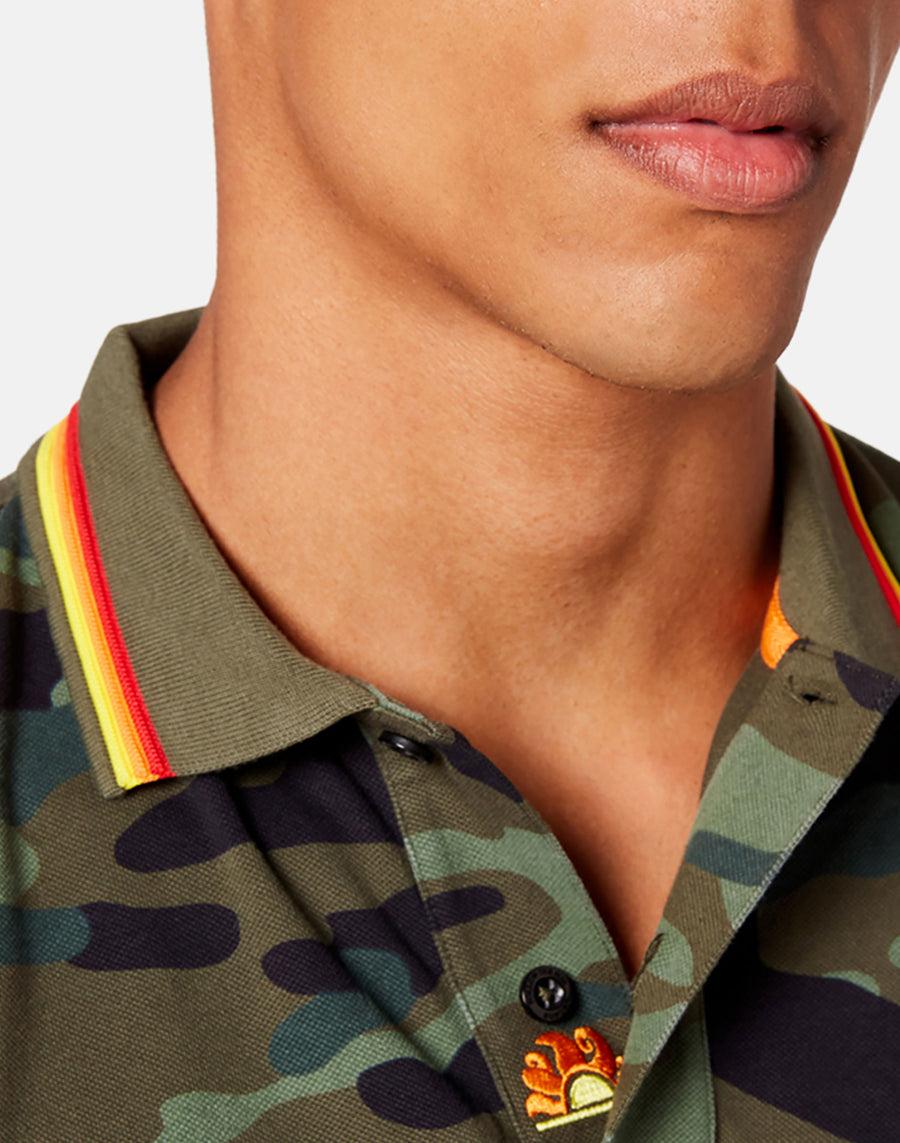 Sundek brice polo camou M779PLJ6553-63953 Soddisfazione Garantita