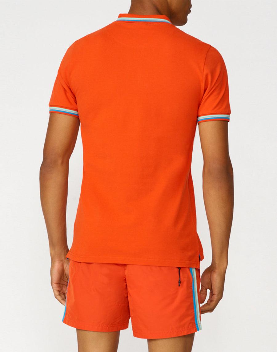 Sundek polo brice in cotone piquet con dettagli tricolor M779PLJ6500-91901 Negozi Online