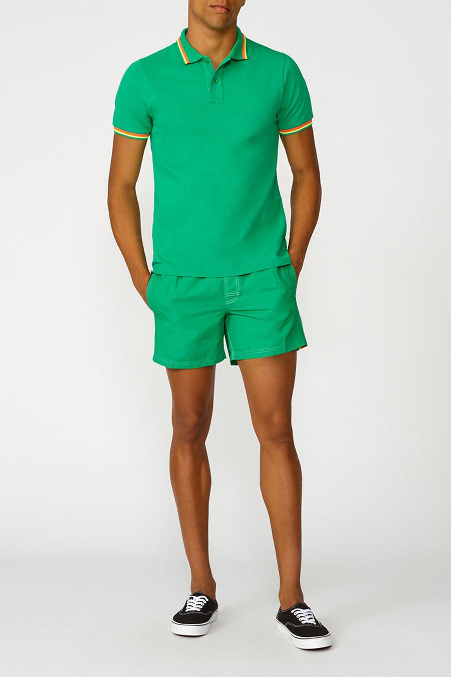 Sundek polo brice in cotone piquet con dettagli tricolor M779PLJ6500-77402 Acquista Ora