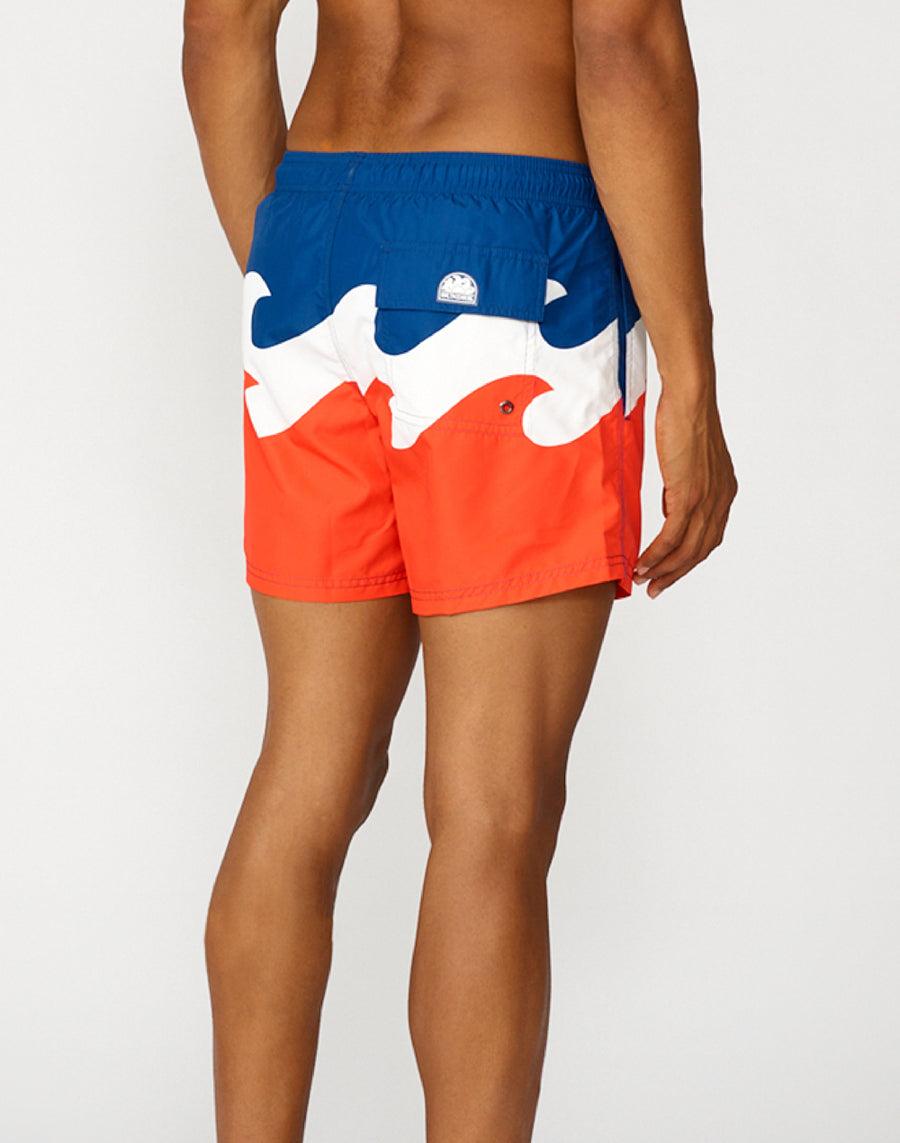 Sundek printed boardshort M726BDRT4MM-007MM Economico