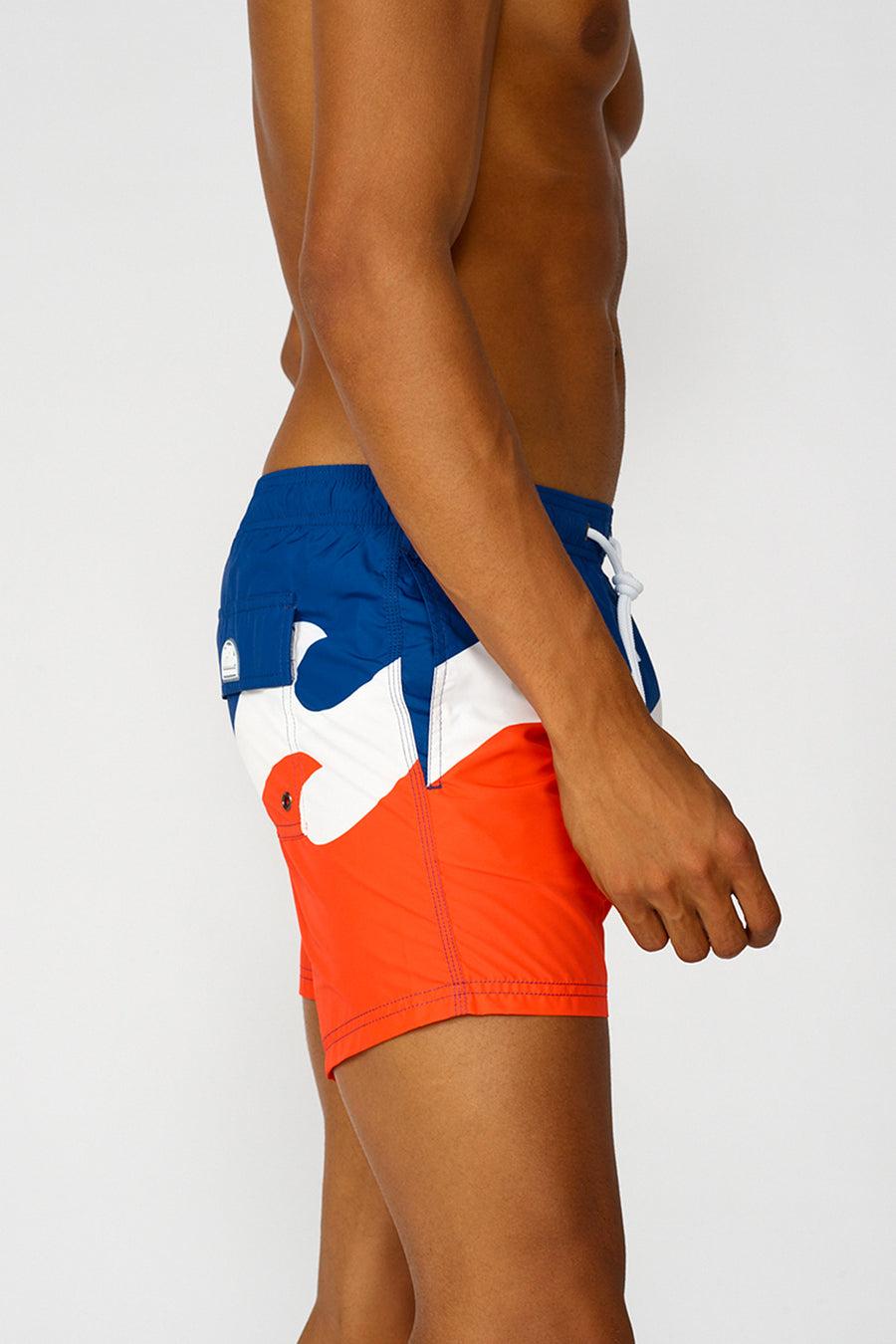 Sundek printed boardshort M726BDRT4MM-007MM Economico