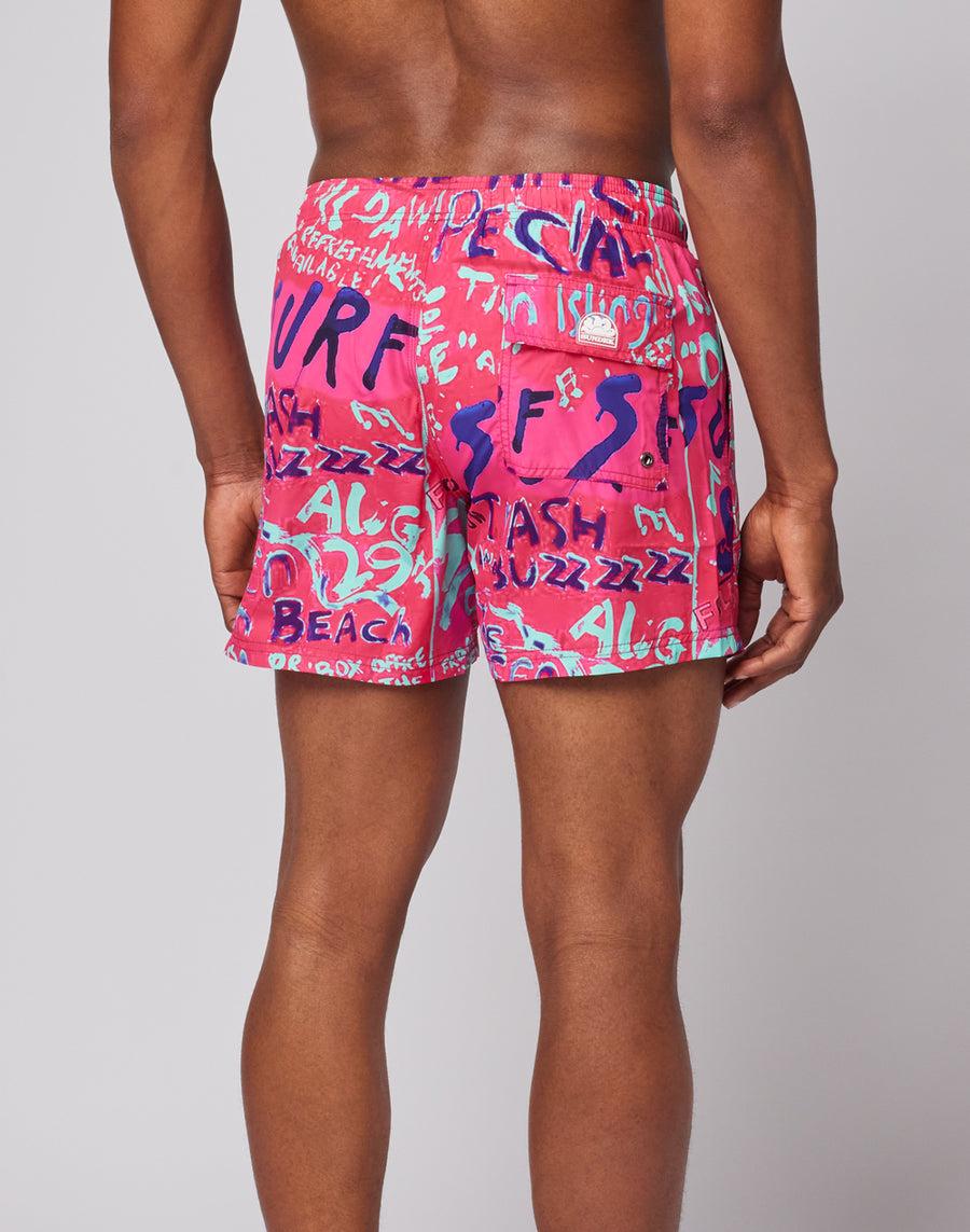 Sundek manifesto print boardshort M633BDRT4MN-692MN In Saldo