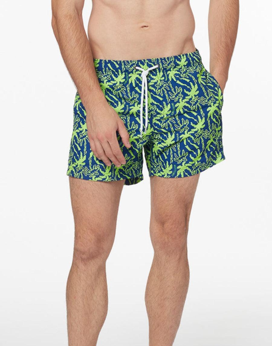 Sundek freaky palm print boardshort M633BDRT42F-2482F Nuova