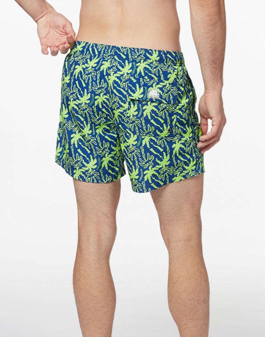 Sundek freaky palm print boardshort M633BDRT42F-2482F Nuova