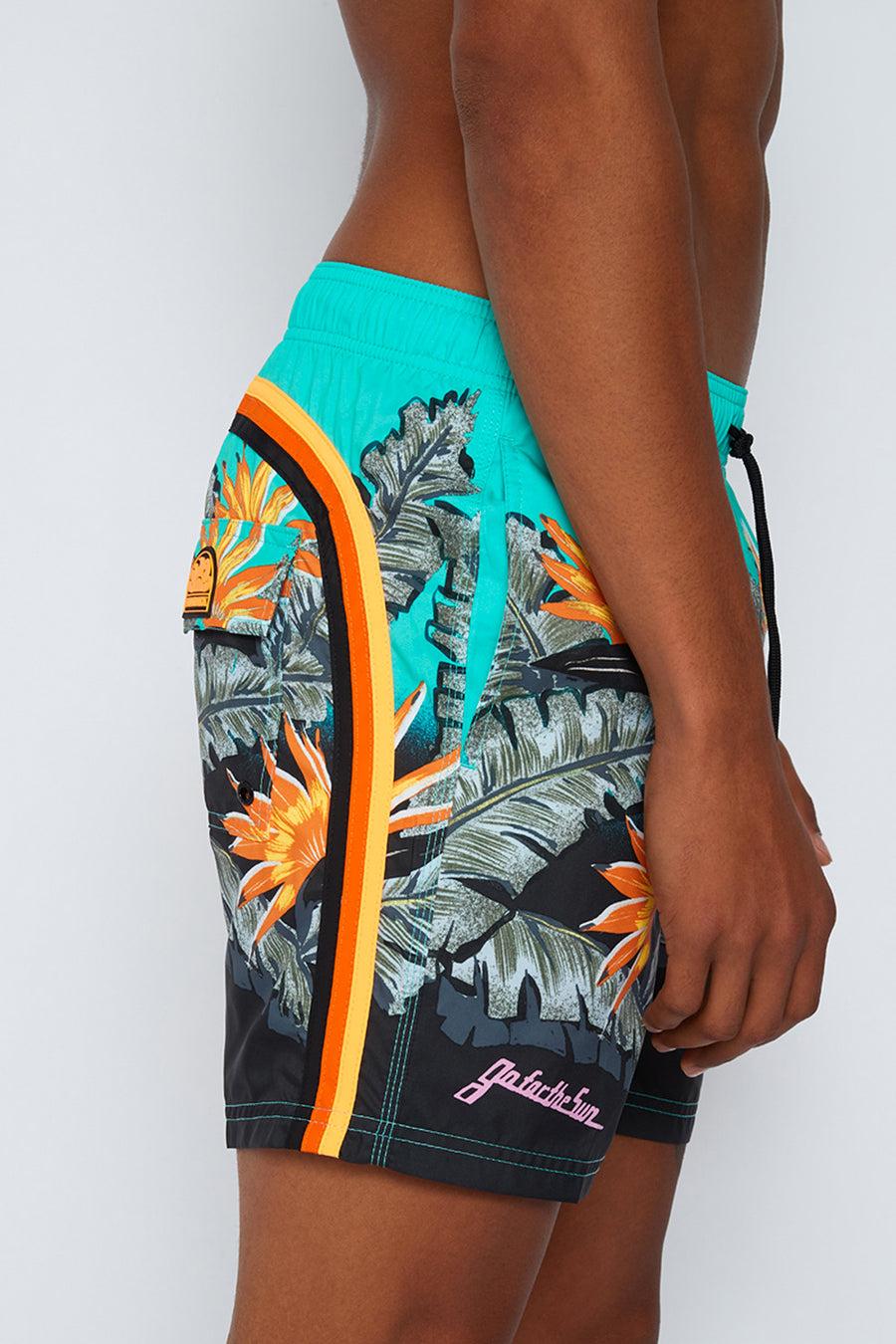 Sundek costume da bagno stampa paradise jungle M505BDRT3JR-961JR Offerta San Valentino